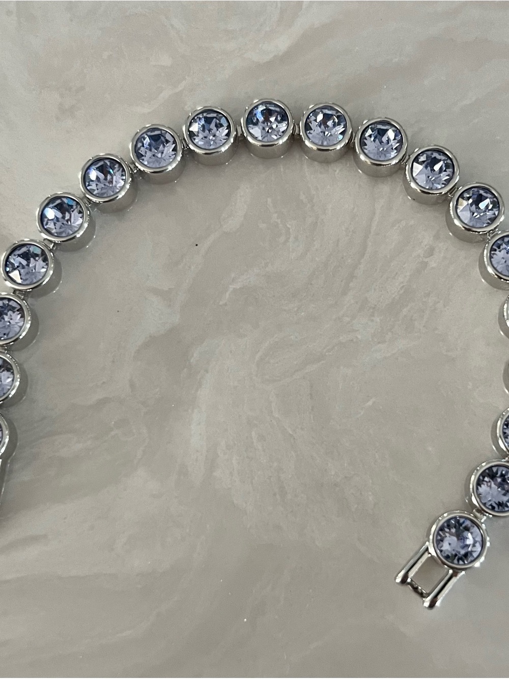 💜 Sought After💜Touchstone Crystal VIOLET Ice Bracelet NWOT💜 - Picture 6 of 6